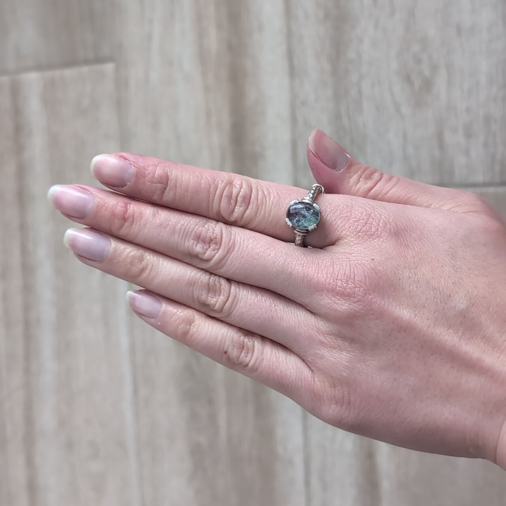Sterling Silver Moonstone Ring - image 2